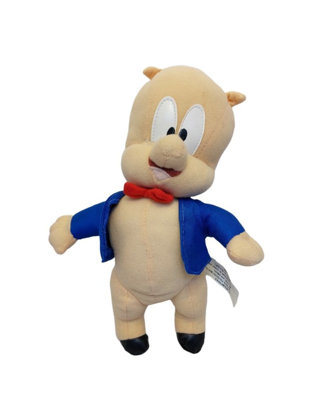 Looney Tunes Warner Brothers Ace 1997 Porky Pig 11" Plush Stuffed Animal